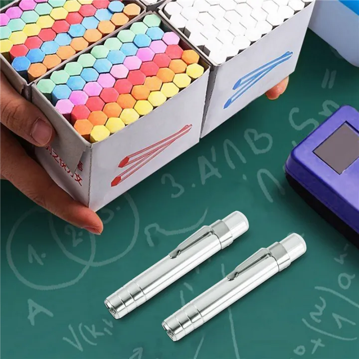6Pcs%20Metal%20Chalk%20Holder%20Blackboard%20Saving%20Chalk%20Clip%20Clutch,%20Silver%20-%20Image%206