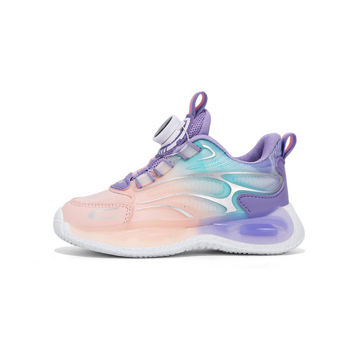 Boy's%20shoes%202023%20Autumn%20New%20Children%20Running%20Sneaker%20Middle%20and%20Big%20Boys%20Rotating%20Button%20Basketball%20Shoes%20-%20Image%205