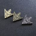 Triangle Shirt Collar Pin For Men Collar Brooch Corner Emblem Jewelry. 