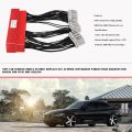 Car Vehicle OBD2A To OBD1 Replace ECU Jumper Conversion Wiring Wire Harness. 