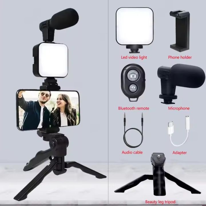 AY-49%20Video%20Making%20Kit%20with%20Remote%20Control.%20Microphone,%20LED%20Light,%20Mini%20Tripod%20+%20Selfie%20Stand%20AY%2049%20Vlogging%20Kit%20for%20Content%20Creators%20and%20Vloggers%20-%20Image%205