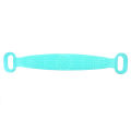 Make you feel comfortableLong Bath Towel Pull Back Strap Silicone Shower Back Scrubber Exfoliating Scrub Brush Skin Health Blood Circulation For Men & Women.