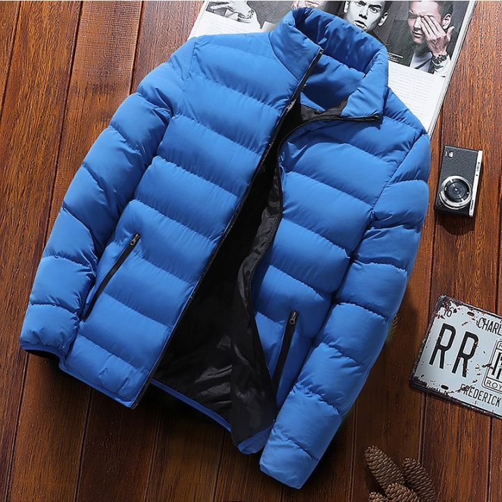 men's%20Thick%20Parka%20Jackets%20Winter%20Casual%20coats%20Mens%20Outwear%20Solid%20Stand%20Collar%20Male%20Windbreak%20Cotton%20Padded%20Down%20Jacket%20-%20Image%205