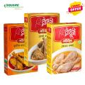 Radhuni Chicken, Roast & Korma Masala – 3 Pcs Combo Pack (100gm + 35gm + 30gm). 