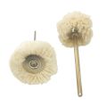 10pcs Dental Teeth Polisher Wool Cotton Material Polishing Wheel Prophy Brush Polishers for low speed straight handpiece 2.35mm.