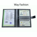 Bike & Car Document Holder Wallet Bag Pu Leathe. 