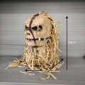 Halloween Sack Bag Scarecrow Mask Haunted House Secret Room Script Kill NPC Party Dress Up Milk.