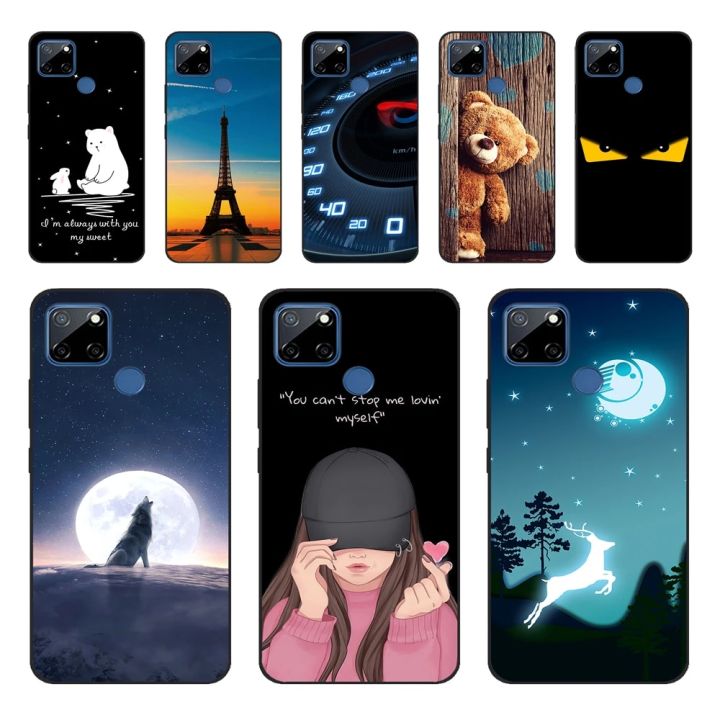 For Realme 7i RMX2193 Case Soft Silicone Back Cover Phone