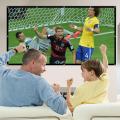 72 Inch Projection Screen-16:9 HD Portable Projector Movie Screen Foldable Anti-crease Wall Mounted With Hooks For Home Theater Support Double Sided Projection.