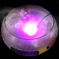 Ultrasonic Mist Maker Atomizer Air Humidifier Fogger Water Fountain Pond 12 LED (Steel Body).