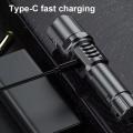 Powerful ST-35 LED Flashlight Battery Display USB Rechargeable LampTelescopic Zoom Torch Light Outdoor Camping Flash Light. 