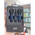 K35 Dual Mic Wireless Microphone For Smartphone DSLR Laptop MacBook.