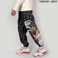 Personality Men Boy Trousers Goku Sweatpants Summer Spring Fitness Joggers High Street Anime Pants Trousers Boys Sweatpants. 
