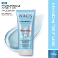 Pond's Face Wash Hydra Miracle Gentle Gel 100g. 