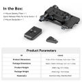 SmallRig V-Mount Battery Plate, V Lock Battery Mounting Plate with Quick Release Plate for Arca-Swiss, 1/4-20 Threads for DSLR. 