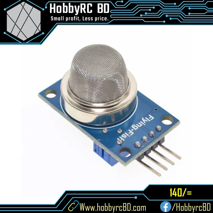 MQ6 Gas Sensor LPG Combustible Gas Detector Module | Daraz.com.bd