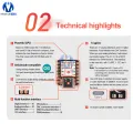 Microcontroller Seeeduino XIAO SAMD21 Cortex M0+ Nano 48MHZ SPI I2C Interface For Arduino IDE/IOT System Type-C Development Tool. 