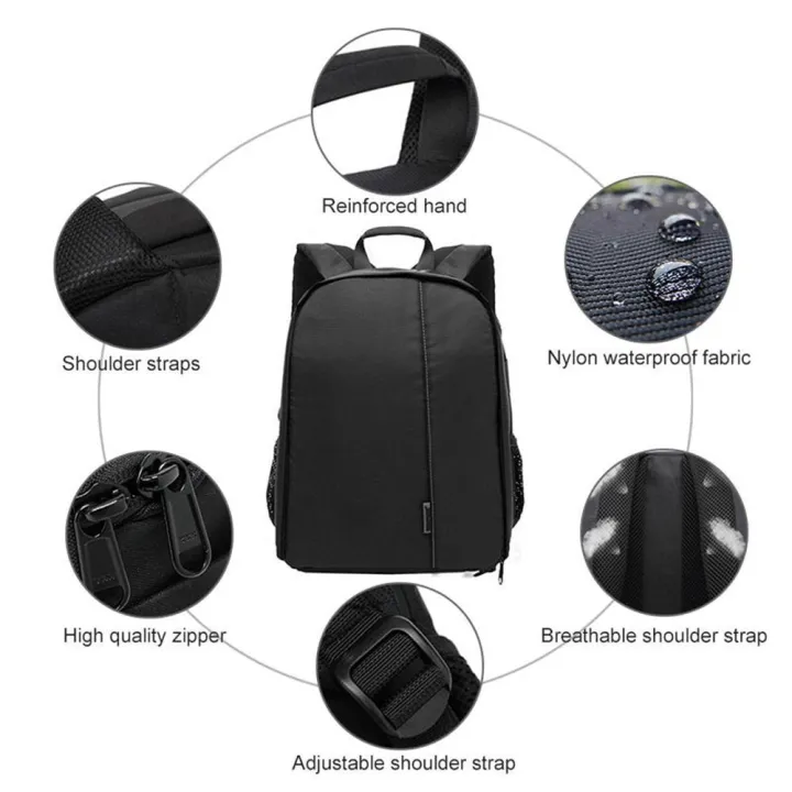 DSLR%20Camera%20Backpack%20Waterproof%20Camera%20Bag%20Organizer%20with%20Adjustable%20Padded%20for%20DSLR%20Cameras%20Universal%20Waterproof%20Digital%20Camera%20Backpack%20-%20Image%203