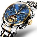OLEVS Fashion Automatic Stainless Steel Waterproof Watches for Men.