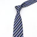 New Men's Tie Classic Red Blue Black Solid Color Stripe 7cm Jacquard Necktie Daily Wear Business Formal Wedding Tie Gift For Men.