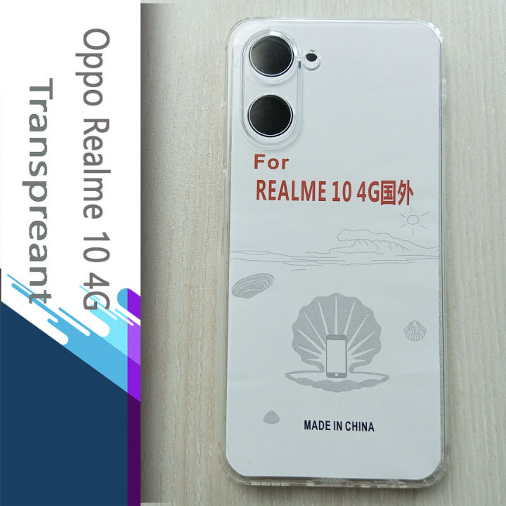 Custodia Trasparente Ultra Sottile Per Oppo Realme C21 (6.5 Pollici), Cover In Silicone Morbido TPU, Anti Graffio E Antiscivolo, CX10