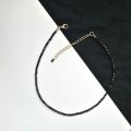 Simple Black Beads Short Necklace Female 2022 Fashion Jewelry Women Choker Necklaces Bijoux Femme Ladies Party Necklace.
