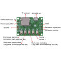 MP3 Music Voice Playback Kit Sound Recording Module with PIR Infrared Sensor Support USB Download TF Card DIY Shop Welcomer. 