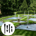 Fountain Pump Nozzle Set Multifunctional Nozzle Fountain Pump Nozzle Water Spray Heads Pond Submersible Pump Pool S.