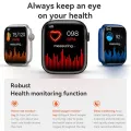 Smart Watch S9 Pro 2.01 Full Touch Bluetooth Calls Sleep Monitoring Multiple Sport Modes 100+ Dials Smartwatch For Android iOSLow. 