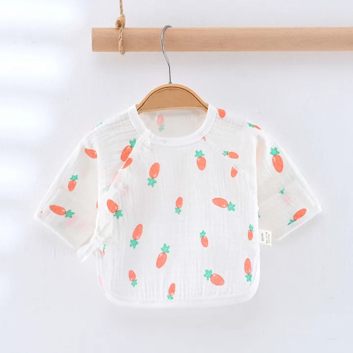 %5BSummer%5D%20Double%20layered%20gauze%20half%20back%20jacket%202024%20new%20Class%20A%20100%25%20cotton%20boneless%20baby%20clothes%20-%20Image%202