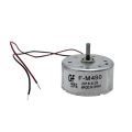 RF-300CA DC 1.5V 3V 3.7V 5V 6V 5200RPM Low Current Mute Mini 24mm Round Spindle Motor DIY Solar Power Hobby Toy Fan Model. 