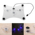 Computer Cooler Cooling Pad Stand LED Light Radiator for PC Notebook professional design.