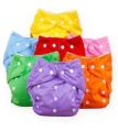 Washable Cloth Baby Diaper with 1 Pad its 3 Layer. 