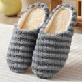 Autumn Winter Warm Slippers For Men Women Shoes Soft Plush Indoor Home Furry Slippers For Bedroom Couple Plush Slides.