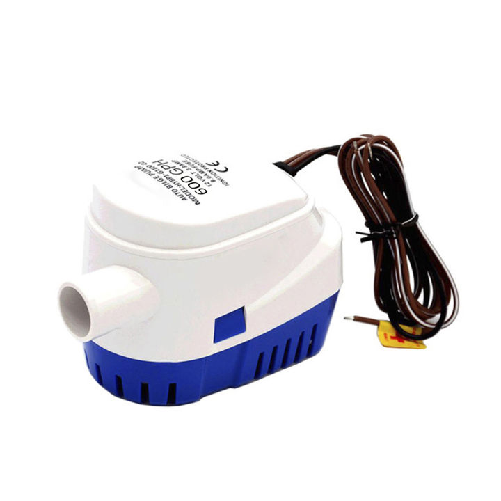 KOGEEK DC12V/24V 600/750/1100GPH Automatic Bilge Pump Submersible Boat Water Pump Electric with Float Switch Marine Equipment