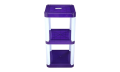 3-Step Water Filter Stand Rack 16x16x33 Inches - Durable Kitchen Organizer for Purifier and Storage Use.