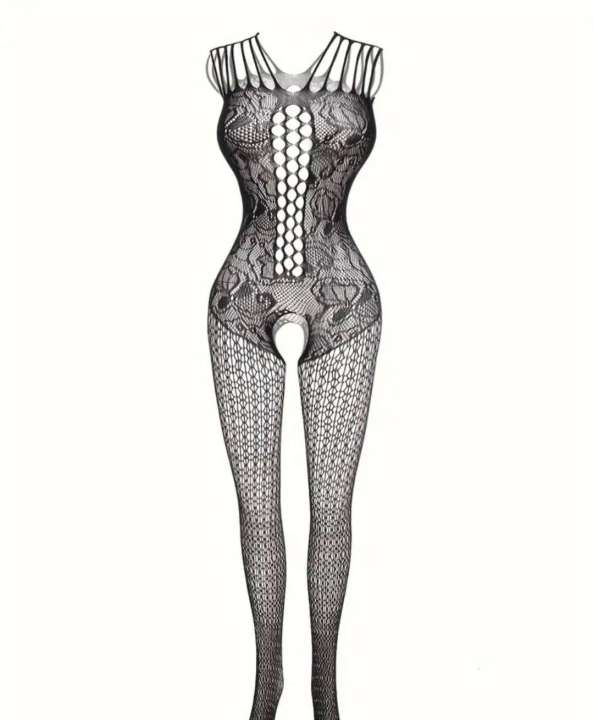 Free Size Body Net Dress for Women