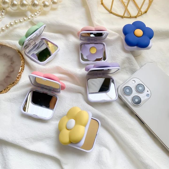 Flower%20Mirror%20Universal%20Phone%20Holder%20Griptok%20Support%20For%20Smartphone%20Grip%20Folding%20Finger%20Stand%20Socket%20-%20Image%203