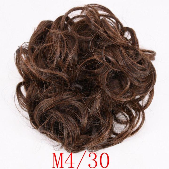 Messy%20Hair%20Bun%20Hair%20Scrunchies%20Extension%20Curly%20Wavy%20Messy%20Synthetic%20Chignon%20for%20Women%20Hairpiece%20-%20Image%202