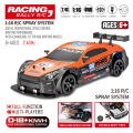 1:16 Remote Control Car Spray Drift High-speed Rechargeable Off-road Vehicle With Light For Children Gifts.