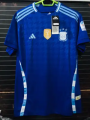 Argentina Jersey - Player Edition Jersey - Argentine Football Association AFC - Home/Away Kit - Special Fans Version Jersey Club Jersey 2024?25 - Thai Fabrics - Short Sleeve - New Football Jersey - Copa America Jersey 2024 Design - Premium. 