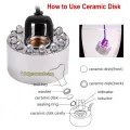 12 Pcs Set 20mm Humidifier Ceramics Disc Kit for Mist Maker Ultrasonic Humidifier Fogger - Mist Maker Parts Transducer Ceramics Disc Set. 
