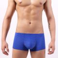 New Sexy Men Boxer Man Para Hombre Mens Boxers Striped Cuecas Masculina Boxershorts Homme Size L-2XL C902.