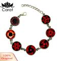 【Wweirdoo】Carat Bracelet Naruto Sharingan Eye Anime Bracelet Fashion. 