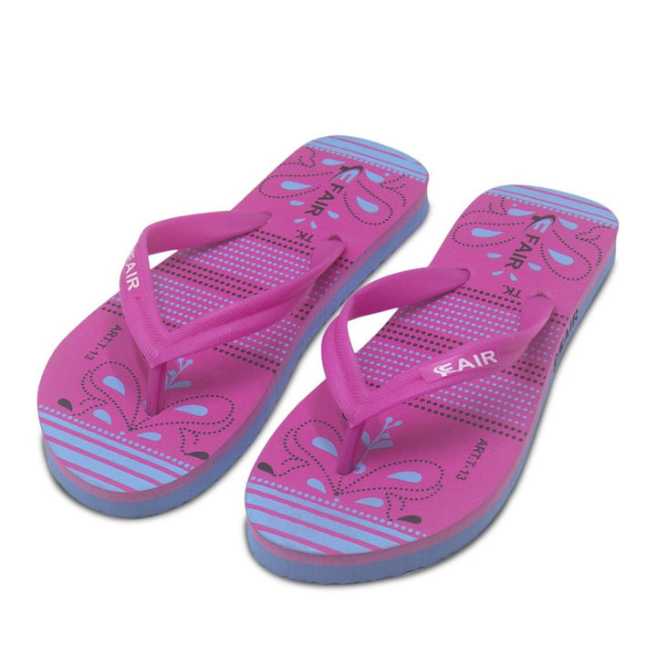 FAIR -T07 Hawai Chappal Women's Slippers Colorful Soft Sandals