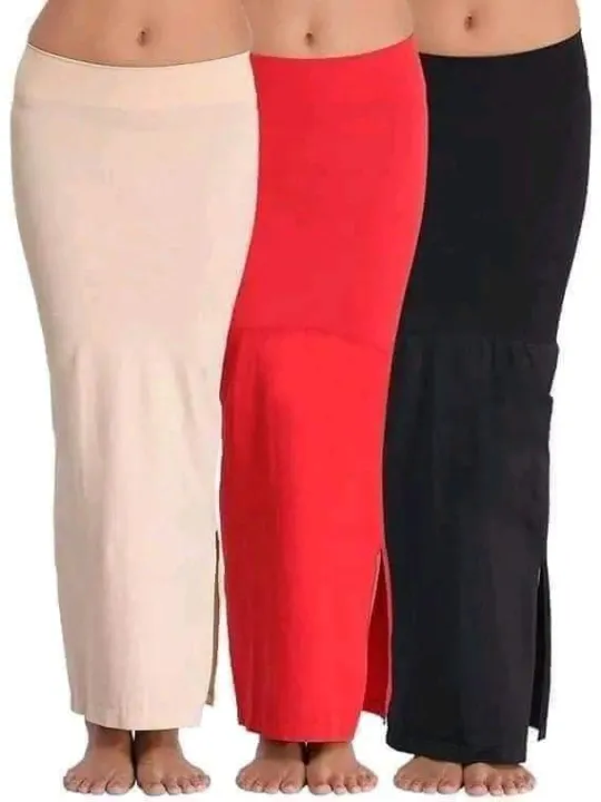 Women's Fish Cut Saree Innerwear Slip Petticoat-Women's Fish Combo pack (3Pes)