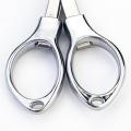 GC Mini Foldable Portable Stainless Steel Scissors 8-Shape Glasses Cut Fishing Line Scissors. 