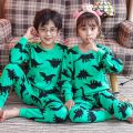 Baby Boys Girls Pajamas New Autumn Long Sleeves Children's Clothing Sleepwear Cotton Pyjamas Sets For Kids 4 6 8 10 12 14 Years.