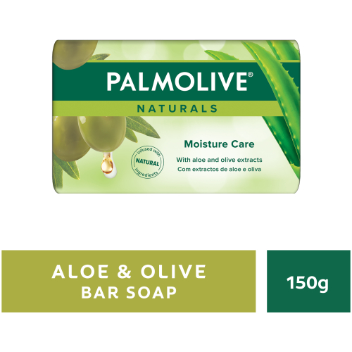 Palmolive Naturals Aloe & Olive Moisture Care Soap 90g 4 Pack Green Mid Green Mid | The Warehouse