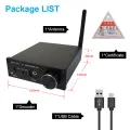 AkLIAM D1 ES9038Q2M DAC QCC5125 Bluetooth DAC Board APTX-HD LDAC HIFI Sound Decoder Rod Rain Audio. 